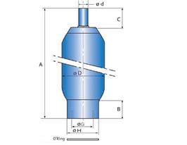 低壓囊師蓄能器EBV系列40BAR,容積10至200Litres