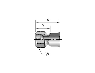 Parker膠管派克膠管接頭26系列10826SAE 45?錐內螺紋 直接頭、parker球閥、PARKER卡套接頭